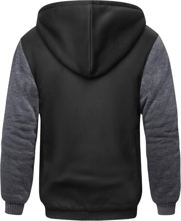 SCODI Hoodies for Men Heavyweight Fleece Sweatshirt - Full Z...