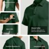 CQR Men's Polo Shirts, Tactical Short Sleeve Golf Performanc...