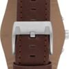 Fossil Men's Coachman Quartz Stainless Steel and Leather Chr...