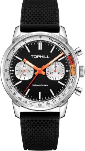Mens Watches Chronograph 40mm Seagull Movement 1963 Pilots M...