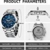 BY BENYAR Mens Watches Analog Quartz Chronograph Waterproof ...