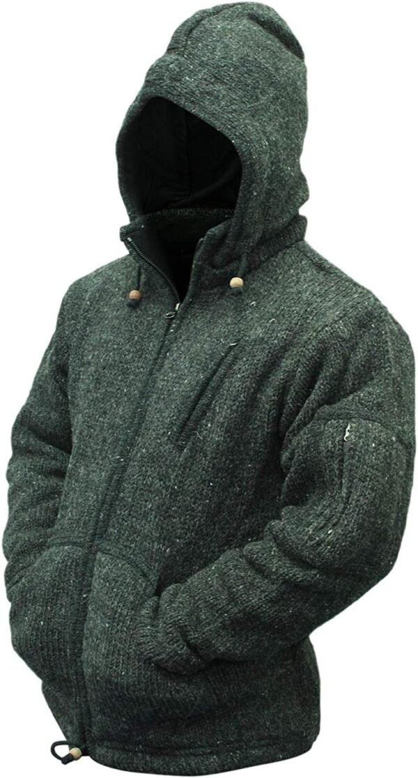 Shopoholic Fashion Mens Detachable Hoodie Hippie Jacket