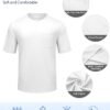 Cotrasen Men's T-Shirts Cotton Short Sleeve T Shirts for Men...