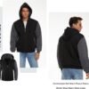 SWISSWELL Men Zip Up Hoodies Sherpa Lined Jacket Heavyweight...