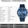 BENYAR Men's Watch Quartz Movement Chronograph 30M Waterproo...