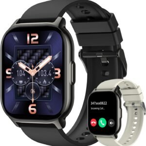 Smart Watch for Men Women Fitness: Make/Answer Call Smart Wa...