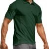 CQR Men's Polo Shirts, Tactical Short Sleeve Golf Performanc...