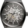 Fossil Men's Everett Automatic Stainless Steel Three-Hand Wa...