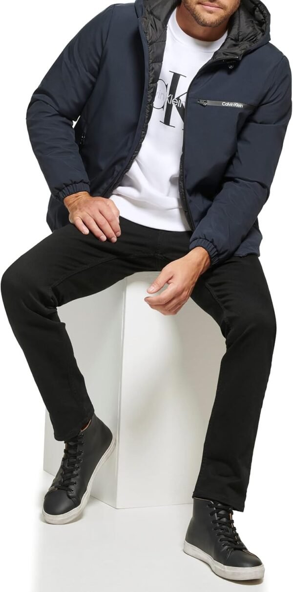 Calvin Klein Men's Hooded Windbreaker