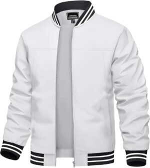 TACVASEN Men's Lightweight Jacket Casual Spring Fall Windbre...