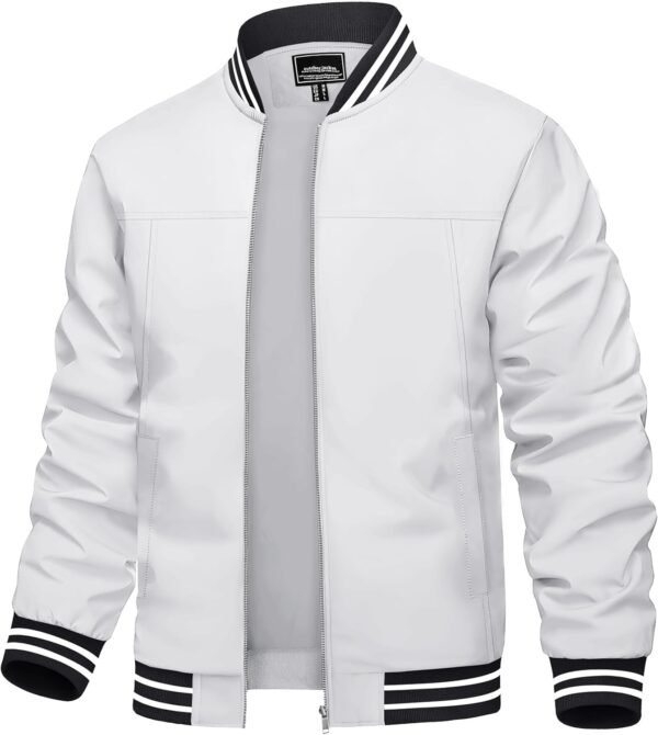 TACVASEN Men's Lightweight Jacket Casual Spring Fall Windbre...