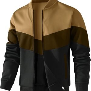 HYPESTFIT Mens Lightweight Jacket Casual Bomber Jacket Color...