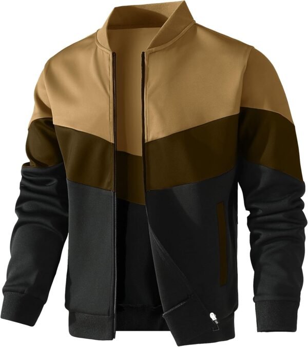 HYPESTFIT Mens Lightweight Jacket Casual Bomber Jacket Color...