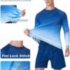 KPSUN Mens Swim Shirts UPF 50+ Rash Guard Long Sleeve Sun UV...