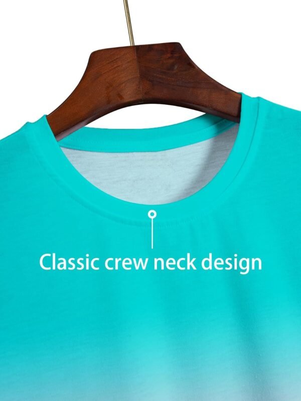 Men's Short-Sleeved Graphic T-Shirt Letters Fashion Printing...