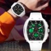 findtime Watches for Men Unique Rectangle Relojes para Hombr...