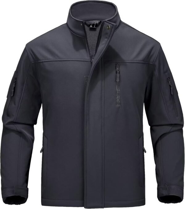 MAGCOMSEN Men's Tactical Jacket Water Resistant 6 Pockets So...