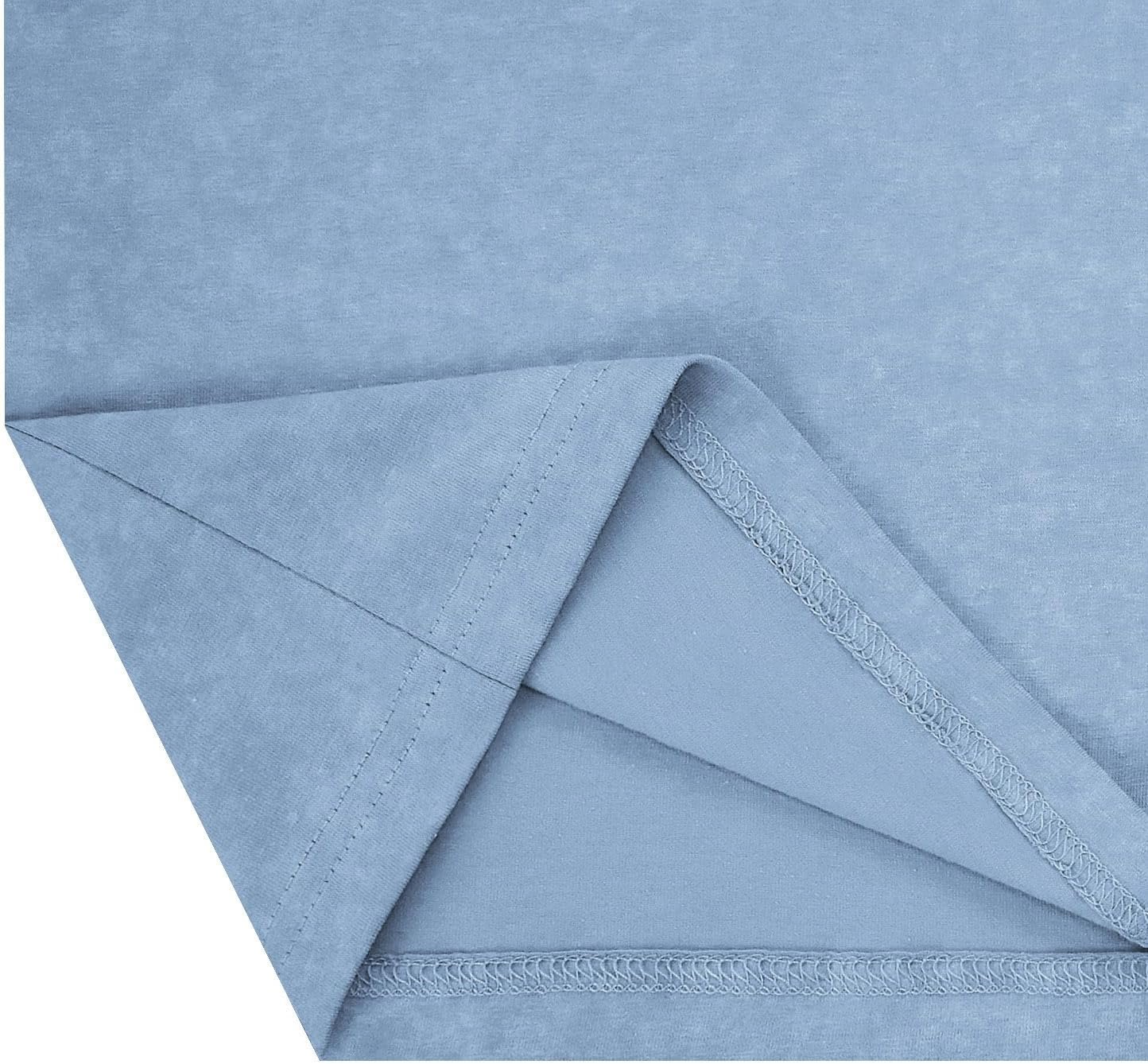 LOGEEYAR Men's Athletic Washed T-Shirts Basic Crew Neck Tees... - Image 5