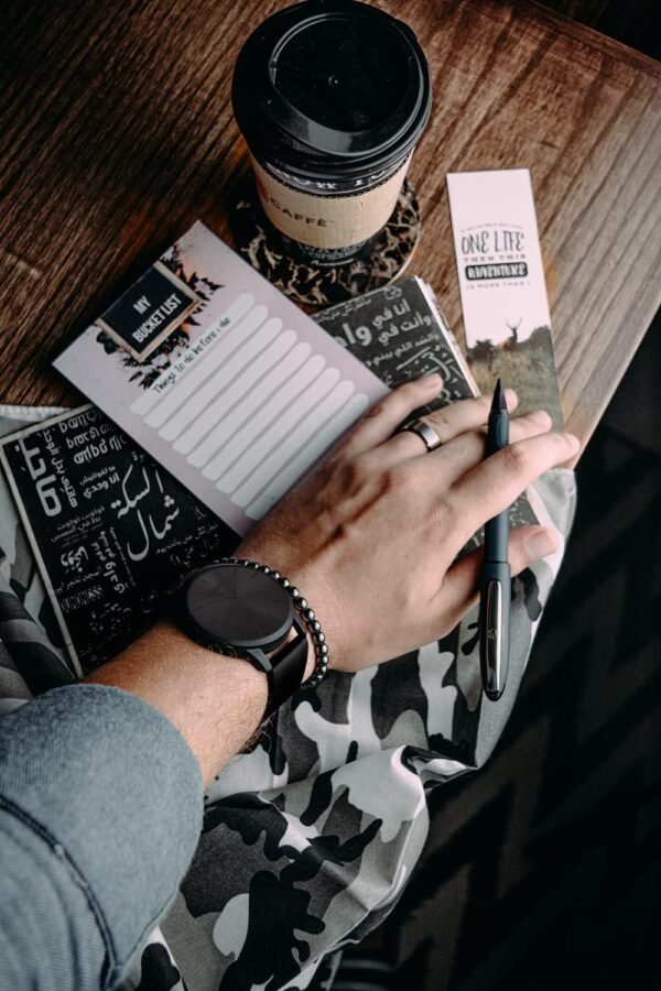 JIANDUN Mens Black Watches Minimalist Waterproof-Fashion Wri...