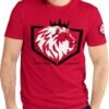 Astonix Clothing Men's Crown Lion Logo T-Shirt, Pre-Shrunk F...