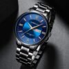 CRRJU Men's Fashion Luxury Stainless Steel Watches for Men B...