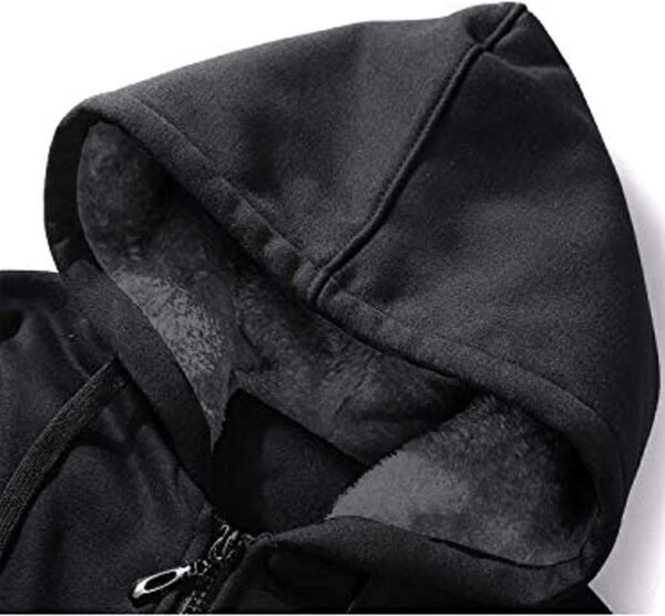 ZITY Men's Zip Up Hoodie Heavyweight Winter Sweatshirt Fleec...