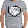 Astonix Clothing Men's Crown Lion Logo T-Shirt, Pre-Shrunk F...