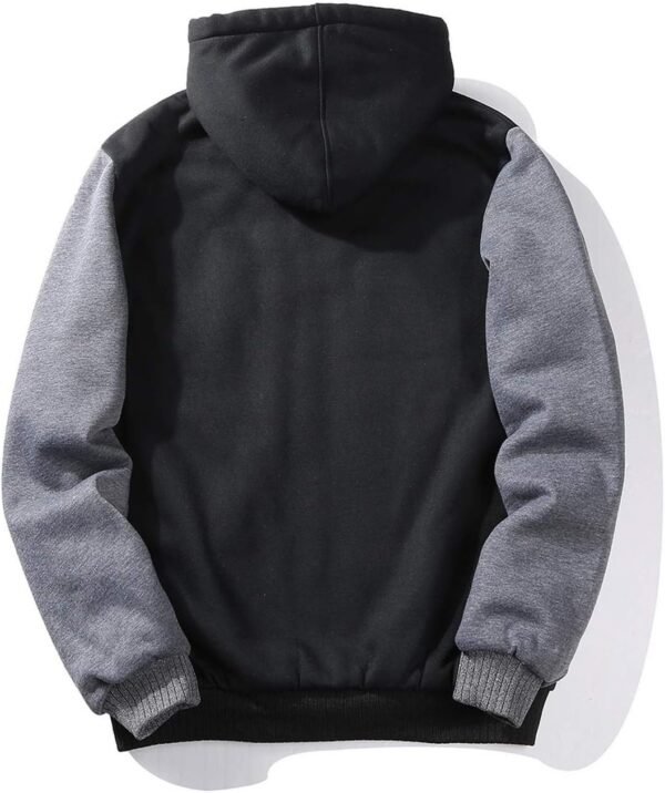 ZITY Men's Zip Up Hoodie Heavyweight Winter Sweatshirt Fleec...