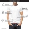 Classic Men's Short Sleeve Cotton Undershirts | Crew Neck T ...