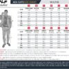 WULFUL Men’s Slim Fit Suit One Button 3-Piece Blazer Dress B...