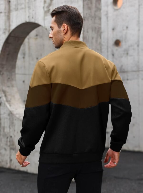 HYPESTFIT Mens Lightweight Jacket Casual Bomber Jacket Color...