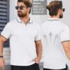 ZITY Mens Quarter Zip Polo Shirts Casual Classic Short Sleev...