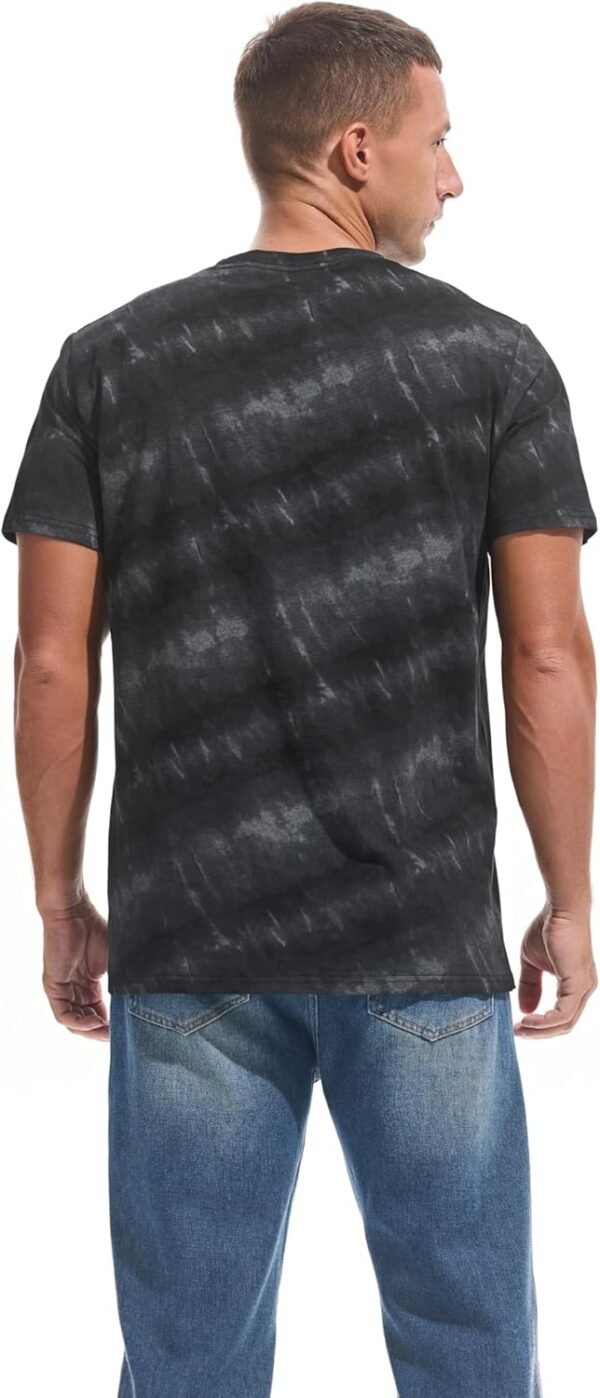 VEIISAR Men's Crew Neck T Shirt - Fitted Elastic Tees Fresh ...