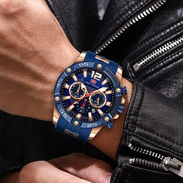 AIMES Watch for Men Sport Military Waterproof Chronograph Me...
