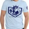 Astonix Clothing Men's Crown Lion Logo T-Shirt, Pre-Shrunk F...