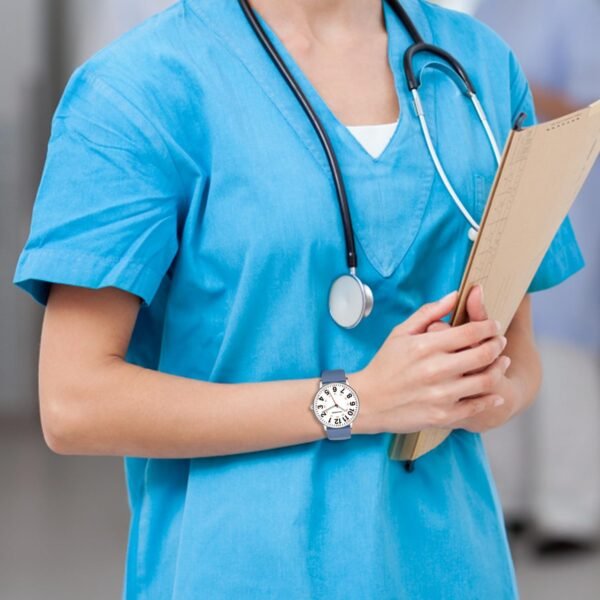Nurse Watch for Nurses Doctors Women Men,Waterproof Analog W...