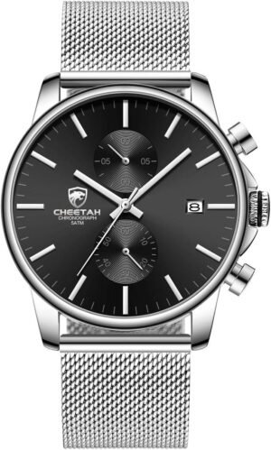 GOLDEN HOUR Mens Watch Fashion Sleek Minimalist Quartz Analo...