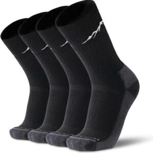Merino Protect Merino Wool Socks for Men Warm Soft Hiking So...