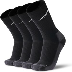 Merino Protect Merino Wool Socks for Men Warm Soft Hiking So...