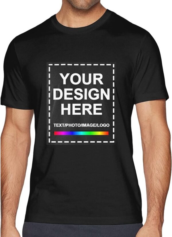 Custom T Shirts for Men，Custom T Shirts Design Your Own，Pers... - Image 2