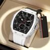 findtime Watches for Men Unique Rectangle Relojes para Hombr...