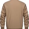 KEFITEVD Men's Jacket Casual Windproof Bomber Jackets Full Z...