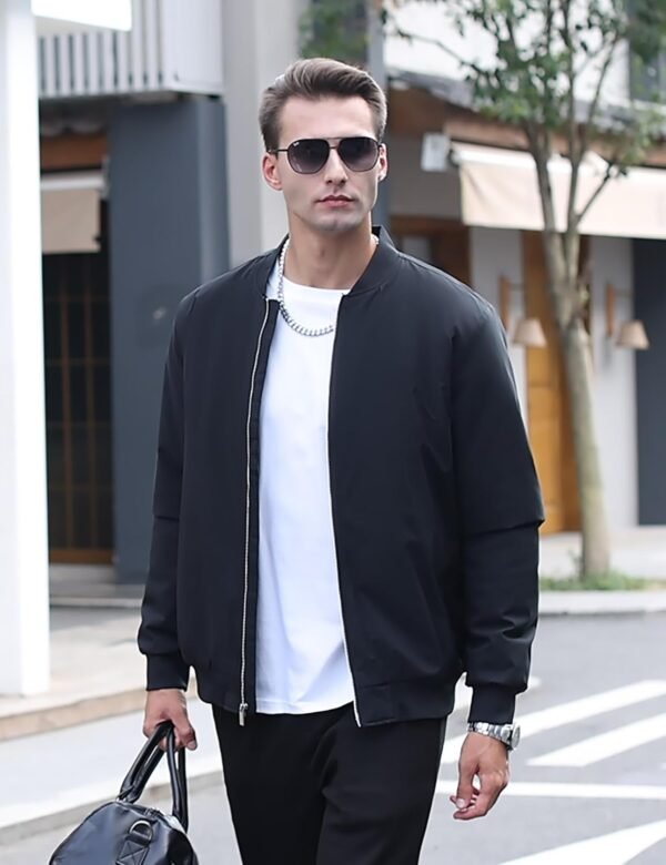 TACVASEN Mens Bomber Jackets Casual Fall Winter Warm Windbre... - Image 3