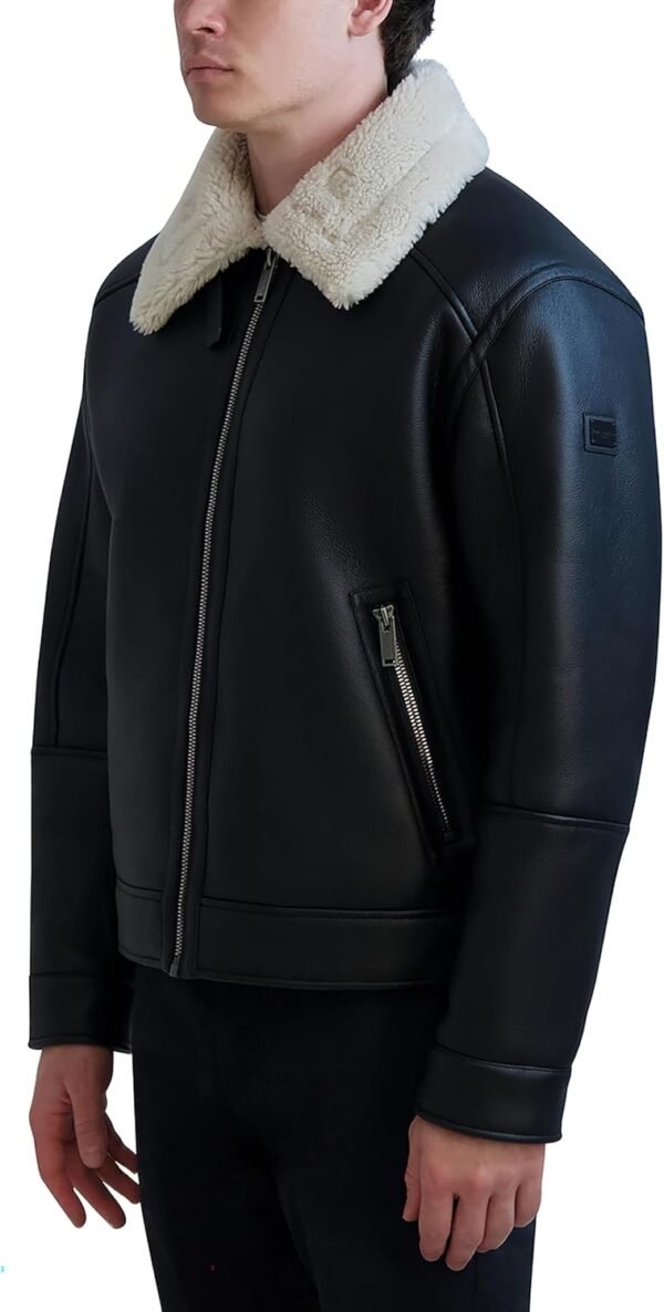 Karl Lagerfeld Paris Men's Short Puffer Jacket