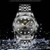 OPK Mens Watch Business Dress Large Analog Stainless Steel W...