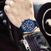 BENYAR Men's Watch Quartz Movement Chronograph 30M Waterproo...