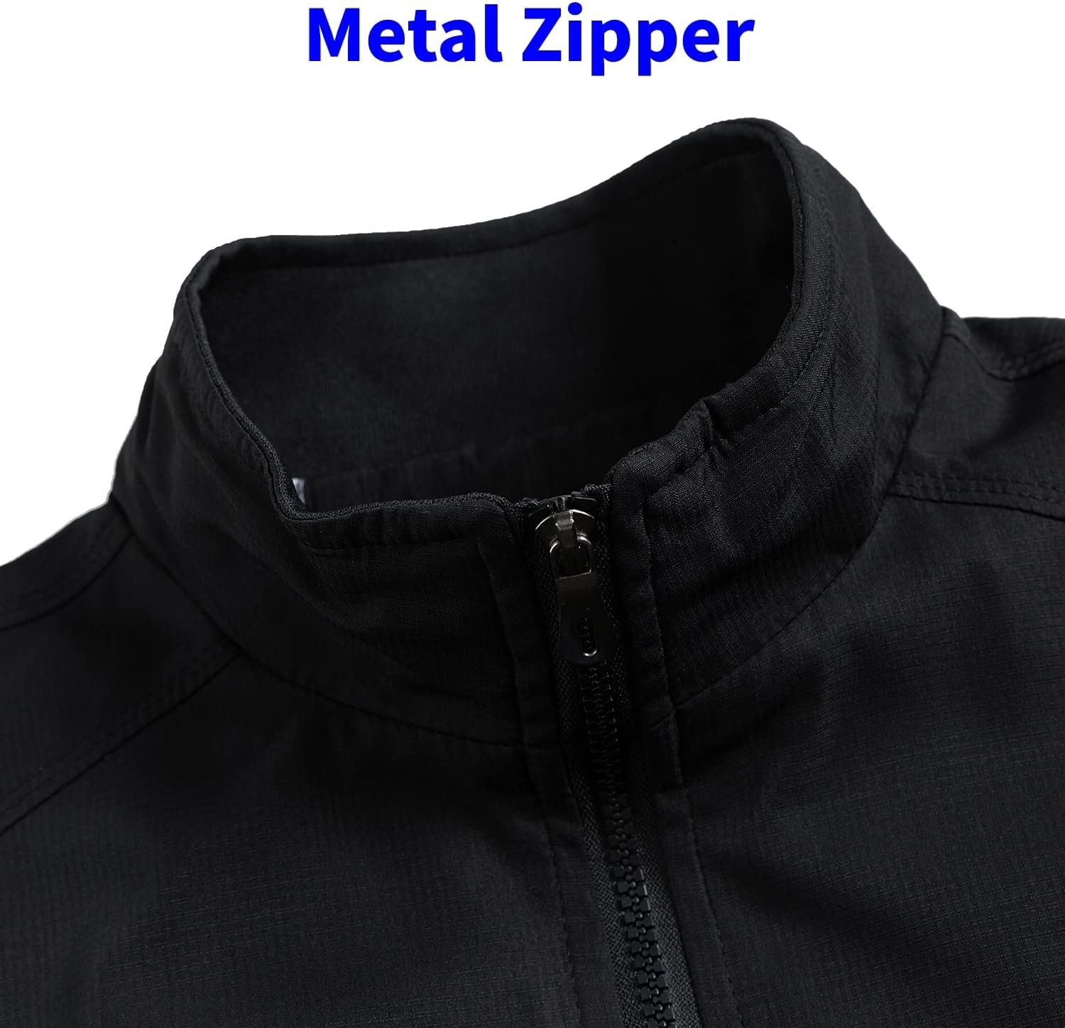 TLZC Men's Casual Jacket Outdoor Windbreaker Lightweight Sof... - Image 3