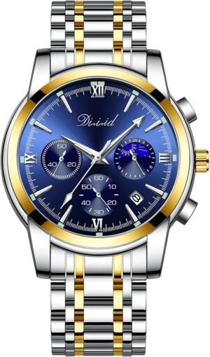 Watches for Men, Business Dress Mens Watches Chronograph Ana...