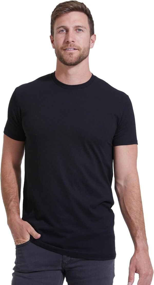 True Classic Mens T-Shirts - Short Sleeve Crew Neck Plain No...