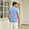 Men Polo Shirt Short Sleeve Casual Classic Cotton Summer Col...